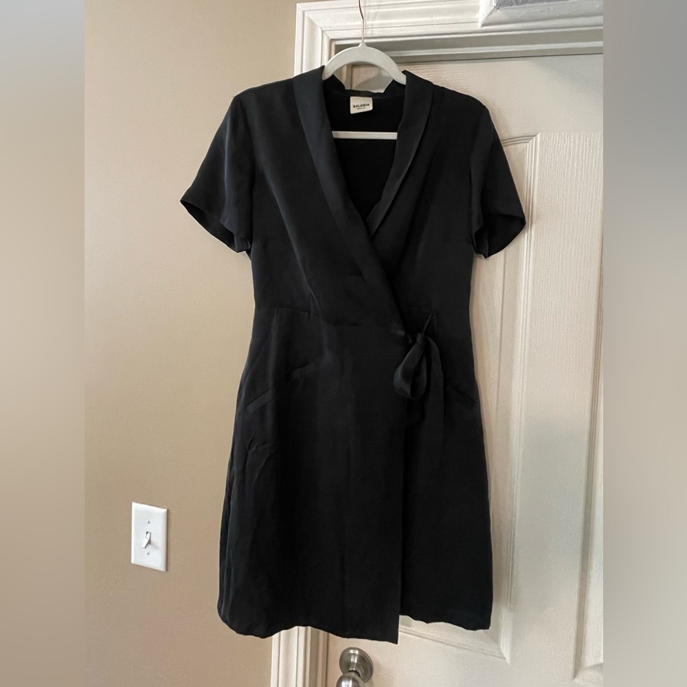 Baldwin Silk Wrap Dress